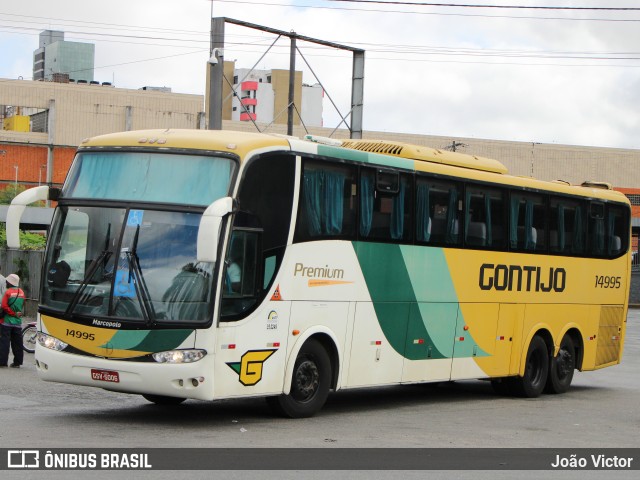 Empresa Gontijo de Transportes 14995 na cidade de Feira de Santana, Bahia, Brasil, por João Victor. Número da foto: #12566284.