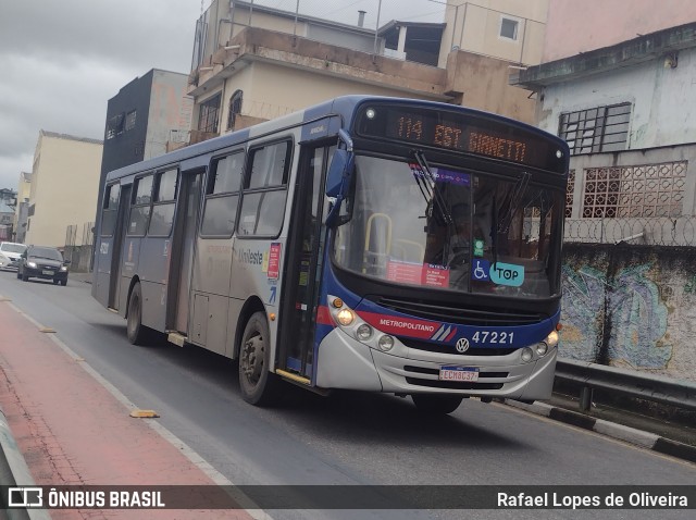 ATT - Alto Tietê Transportes 47.221 na cidade de Ferraz de Vasconcelos, São Paulo, Brasil, por Rafael Lopes de Oliveira. Número da foto: #12565424.