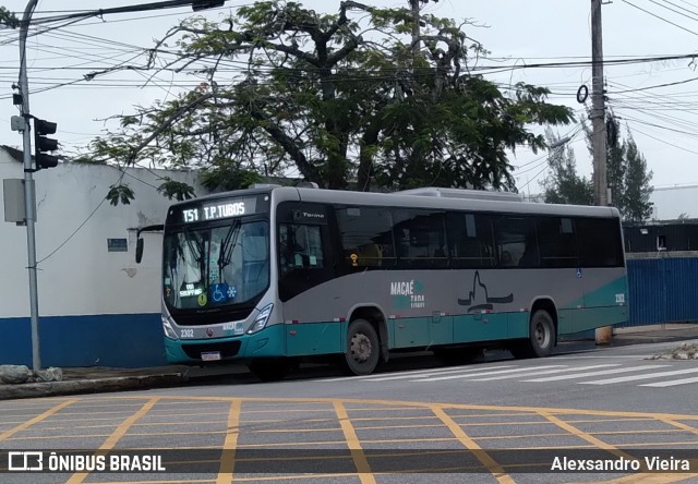 SIT Macaé Transportes 2302 na cidade de Macaé, Rio de Janeiro, Brasil, por Alexsandro Vieira. Número da foto: #12565830.