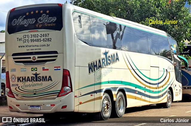 Kharisma Turismo 2039 na cidade de Caldas Novas, Goiás, Brasil, por Carlos Júnior. Número da foto: #12567184.