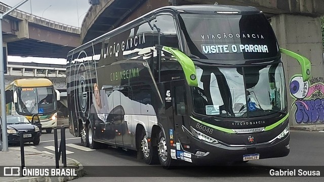 Viação Garcia 86048 na cidade de Rio de Janeiro, Rio de Janeiro, Brasil, por Gabriel Sousa. Número da foto: #12566849.