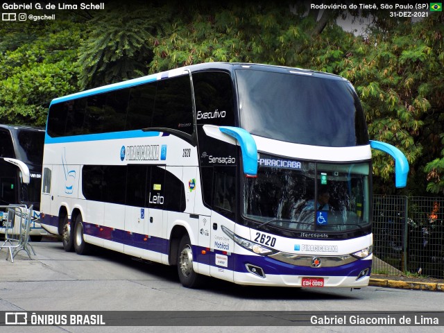 Viação Piracicabana 2620 na cidade de São Paulo, São Paulo, Brasil, por Gabriel Giacomin de Lima. Número da foto: #12565837.