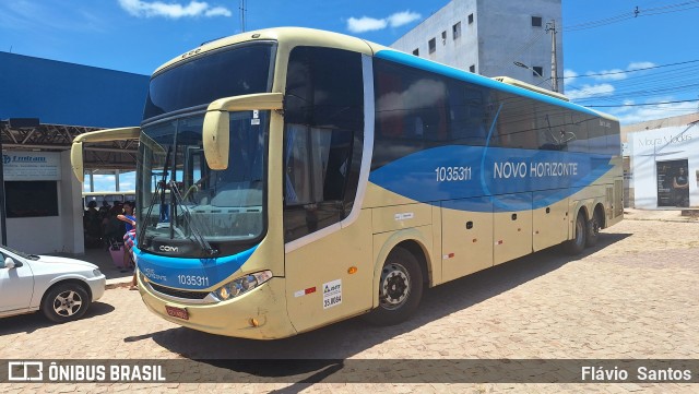 Viação Novo Horizonte 1035311 na cidade de Barra da Estiva, Bahia, Brasil, por Flávio  Santos. Número da foto: #12565150.