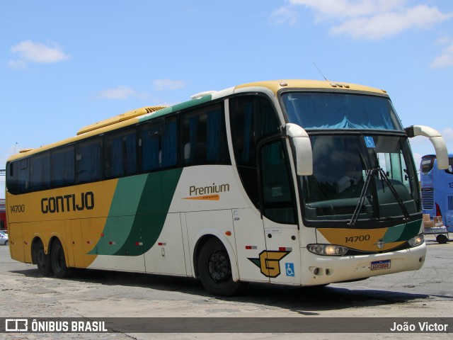 Empresa Gontijo de Transportes 14700 na cidade de Feira de Santana, Bahia, Brasil, por João Victor. Número da foto: #12566386.