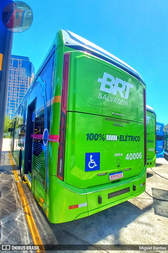 BRT Salvador 40006 na cidade de Salvador, Bahia, Brasil, por Miguel Dantas. Número da foto: #12565524.