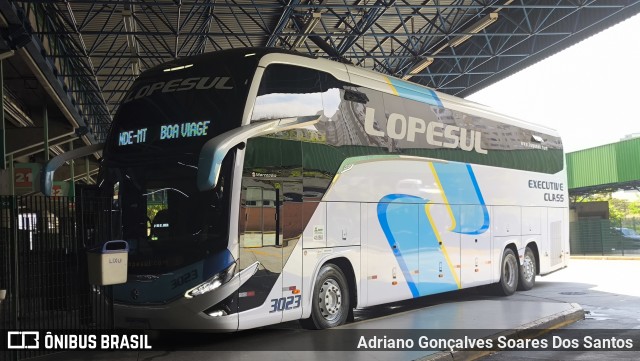 LopeSul Transportes - Lopes e Oliveira Transportes e Turismo - Lopes Sul 3023 na cidade de São Paulo, São Paulo, Brasil, por Adriano Gonçalves Soares Dos Santos. Número da foto: #12566003.