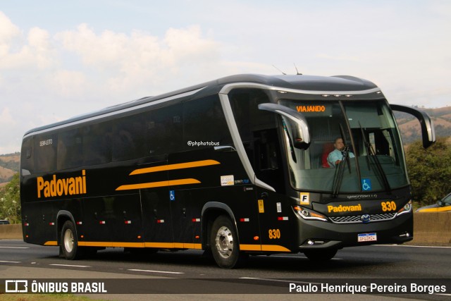 Transporte Padovani 830 na cidade de Roseira, São Paulo, Brasil, por Paulo Henrique Pereira Borges. Número da foto: #12565954.