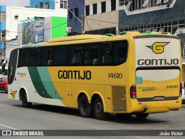 Empresa Gontijo de Transportes 14610 na cidade de Feira de Santana, Bahia, Brasil, por João Victor. Número da foto: #12566298.