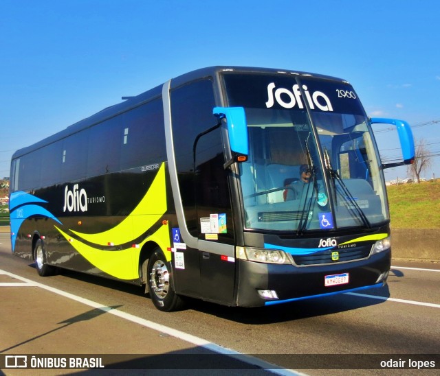 Sofia Turismo 2960 na cidade de Caçapava, São Paulo, Brasil, por odair lopes. Número da foto: #12567150.