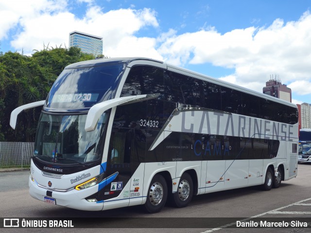 Auto Viação Catarinense 324332 na cidade de Curitiba, Paraná, Brasil, por Danilo Marcelo Silva. Número da foto: #12566058.