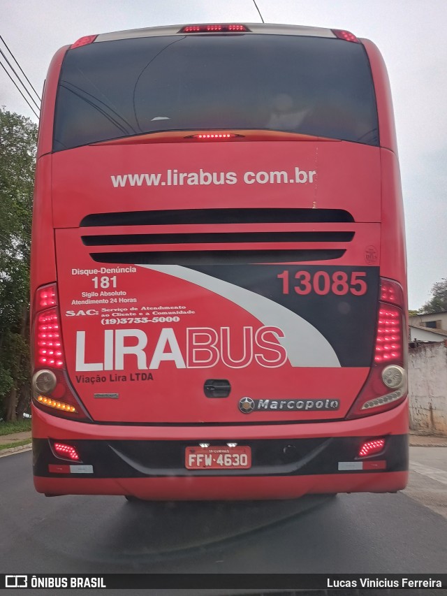 Lirabus 13085 na cidade de Sorocaba, São Paulo, Brasil, por Lucas Vinicius Ferreira. Número da foto: #12565264.