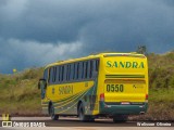 Viação Sandra 0550 na cidade de Itabirito, Minas Gerais, Brasil, por Welisson  Oliveira. Número da foto: #:id.