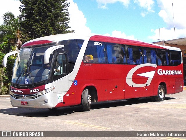 Expresso Gardenia 3325 na cidade de Três Corações, Minas Gerais, Brasil, por Fábio Mateus Tibúrcio. Número da foto: #12567635.