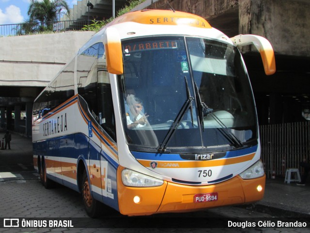 Viação Sertaneja 750 na cidade de Belo Horizonte, Minas Gerais, Brasil, por Douglas Célio Brandao. Número da foto: #12569769.