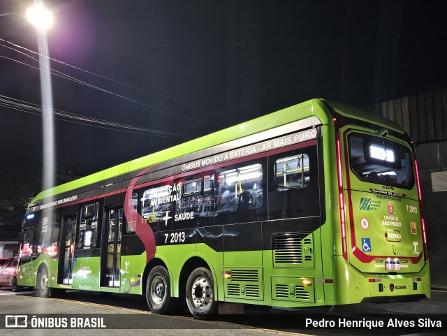 Viação Campo Belo 7 2013 na cidade de São Paulo, São Paulo, Brasil, por Pedro Henrique Alves Silva. Número da foto: #12567612.
