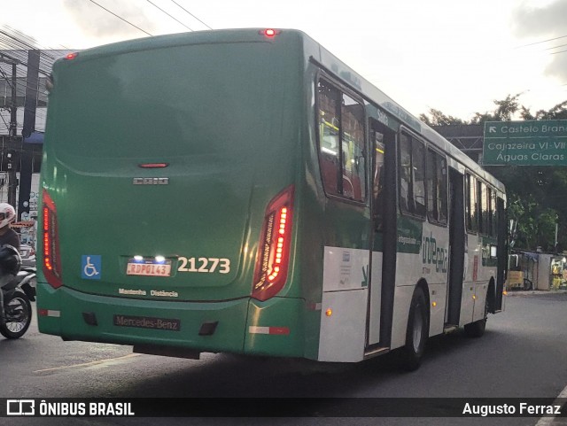 OT Trans - Ótima Salvador Transportes 21273 na cidade de Salvador, Bahia, Brasil, por Augusto Ferraz. Número da foto: #12568962.
