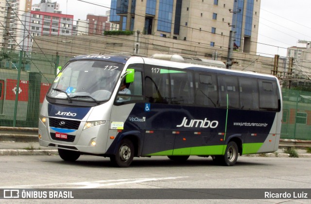 Jumbo Turismo 117 na cidade de São Paulo, São Paulo, Brasil, por Ricardo Luiz. Número da foto: #12568444.