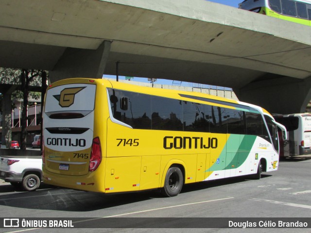 Empresa Gontijo de Transportes 7145 na cidade de Belo Horizonte, Minas Gerais, Brasil, por Douglas Célio Brandao. Número da foto: #12569185.