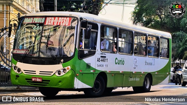 Transurb AE-44611 na cidade de Belém, Pará, Brasil, por Nikolas Henderson. Número da foto: #12568222.