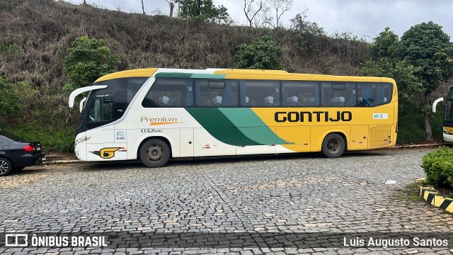 Empresa Gontijo de Transportes 7010 na cidade de João Monlevade, Minas Gerais, Brasil, por Luis Augusto Santos. Número da foto: #12569011.