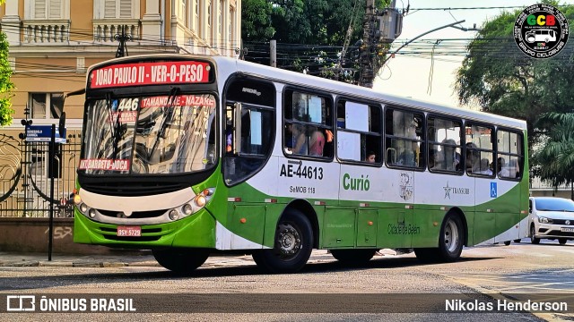 Transurb AE-44613 na cidade de Belém, Pará, Brasil, por Nikolas Henderson. Número da foto: #12568184.