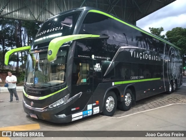 Viação Garcia 86039 na cidade de Bauru, São Paulo, Brasil, por Joao Carlos Freire. Número da foto: #12567561.