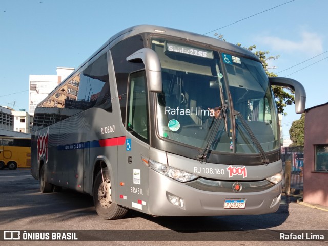 Auto Viação 1001 RJ 108.160 na cidade de Niterói, Rio de Janeiro, Brasil, por Rafael Lima. Número da foto: #12569192.