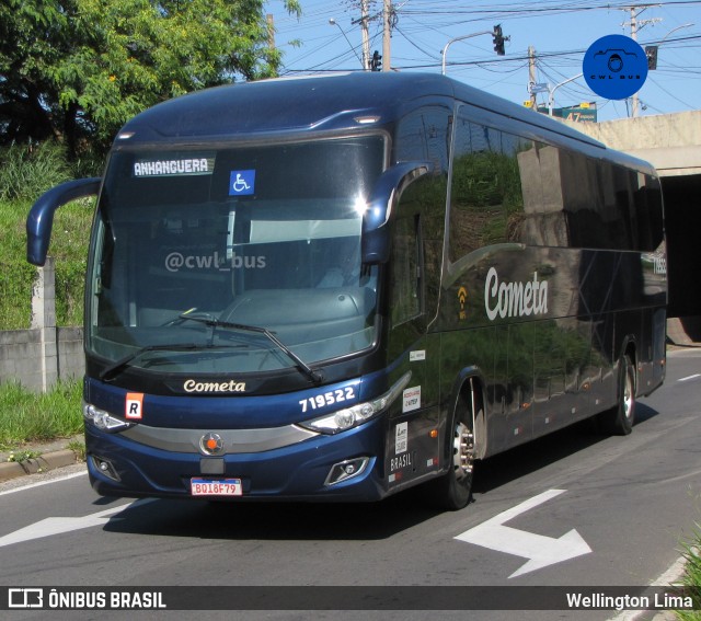 Viação Cometa 719522 na cidade de Campinas, São Paulo, Brasil, por Wellington Lima. Número da foto: #12567477.