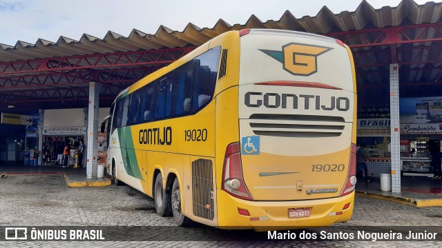 Empresa Gontijo de Transportes 19020 na cidade de Vitória da Conquista, Bahia, Brasil, por Mario dos Santos Nogueira Junior. Número da foto: #12568059.