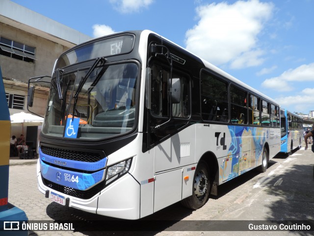 TCL - Transporte Coletivo Leo 64 na cidade de Juiz de Fora, Minas Gerais, Brasil, por Gustavo Coutinho. Número da foto: #12567599.