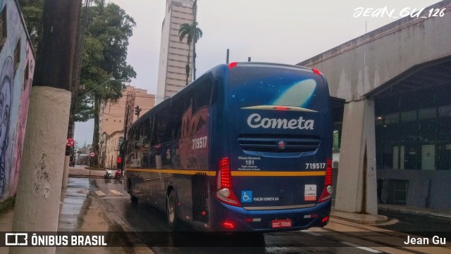 Viação Cometa 719517 na cidade de Santos, São Paulo, Brasil, por Jean Gu. Número da foto: #12567805.