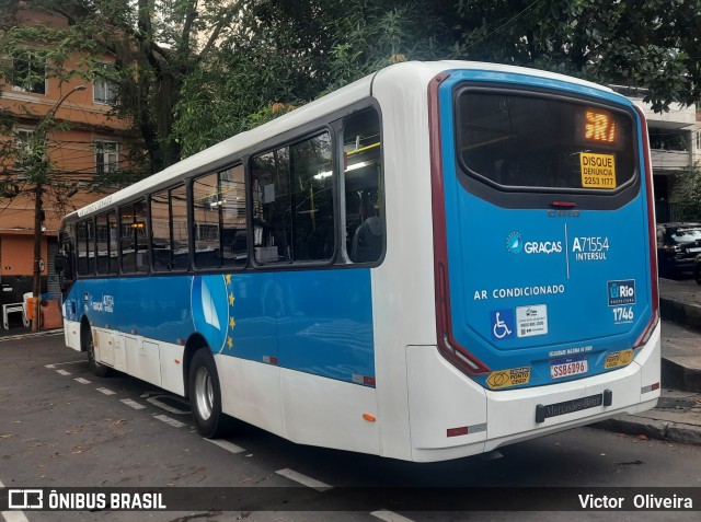 Viação Nossa Senhora das Graças A71554 na cidade de Rio de Janeiro, Rio de Janeiro, Brasil, por Victor  Oliveira. Número da foto: #12568924.