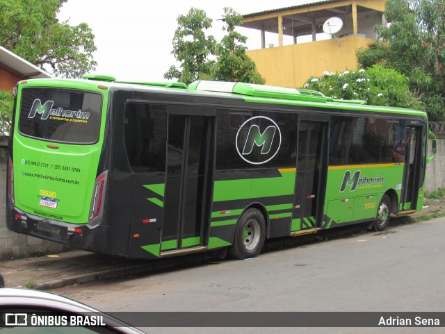 Melhorim Turismo 5530 na cidade de Serra, Espírito Santo, Brasil, por Adrian Sena. Número da foto: #12569273.