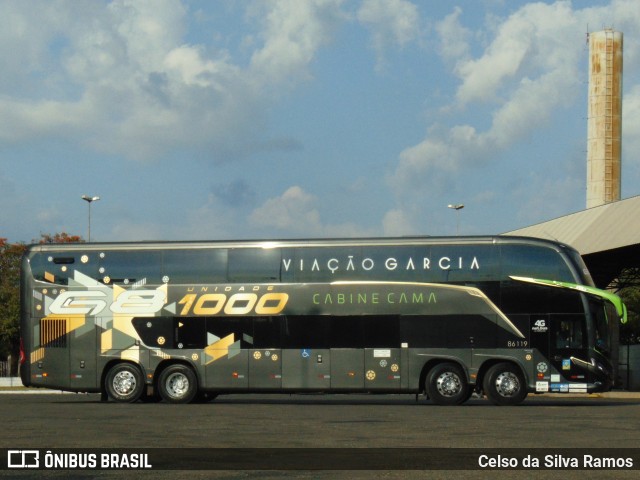 Viação Garcia 86119 na cidade de Paranavaí, Paraná, Brasil, por Celso da Silva Ramos. Número da foto: #12570093.