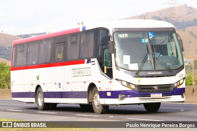 Viação Piracicabana 5135 na cidade de Roseira, São Paulo, Brasil, por Paulo Henrique Pereira Borges. Número da foto: #12568070.