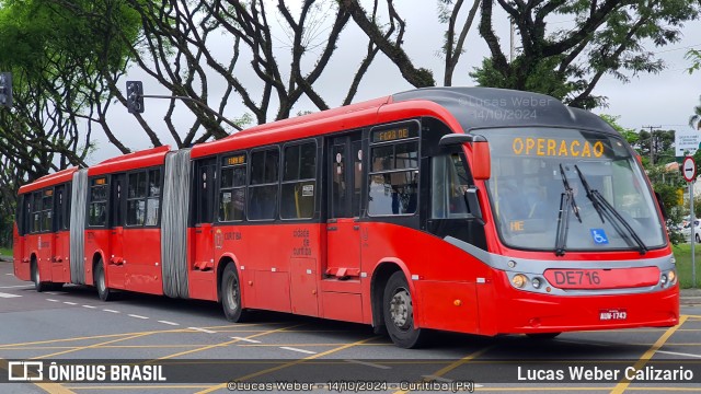 Cristo Rei > CCD Transporte Coletivo > SPE Via Mobilidade S/A DE716 na cidade de Curitiba, Paraná, Brasil, por Lucas Weber Calizario. Número da foto: #12568999.
