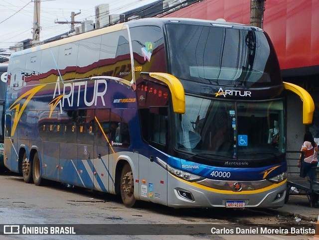 Aritur Transporte e Turismo 40000 na cidade de Goiânia, Goiás, Brasil, por Carlos Daniel Moreira Batista. Número da foto: #12572212.