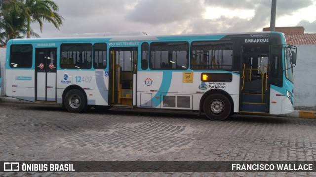 Auto Viação São José 12407 na cidade de Fortaleza, Ceará, Brasil, por FRANCISCO WALLACE. Número da foto: #12570694.