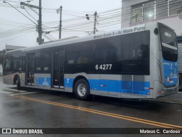 Viação Paratodos > São Jorge > Metropolitana São Paulo > Mobibrasil 6 4277 na cidade de São Paulo, São Paulo, Brasil, por Mateus C.  Cardoso. Número da foto: #12571810.
