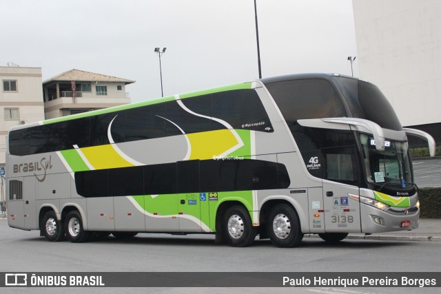Brasil Sul Linhas Rodoviárias 3138 na cidade de Balneário Camboriú, Santa Catarina, Brasil, por Paulo Henrique Pereira Borges. Número da foto: #12570769.