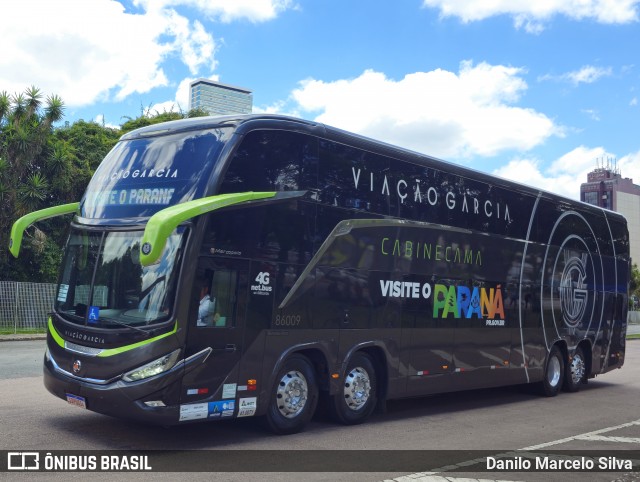 Viação Garcia 86009 na cidade de Curitiba, Paraná, Brasil, por Danilo Marcelo Silva. Número da foto: #12571479.