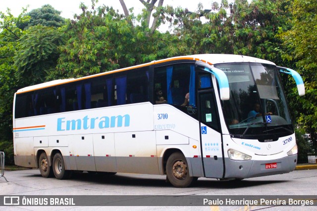 Emtram 3700 na cidade de São Paulo, São Paulo, Brasil, por Paulo Henrique Pereira Borges. Número da foto: #12570734.