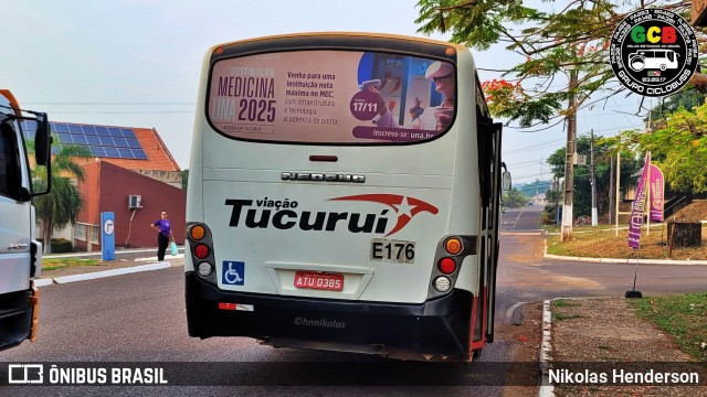 Viação Tucuruí E176 na cidade de Tucuruí, Pará, Brasil, por Nikolas Henderson. Número da foto: #12571382.