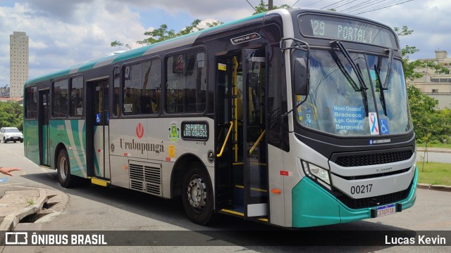 Auto Viação Urubupungá 00217 na cidade de Osasco, São Paulo, Brasil, por Lucas Kevin. Número da foto: #12570625.