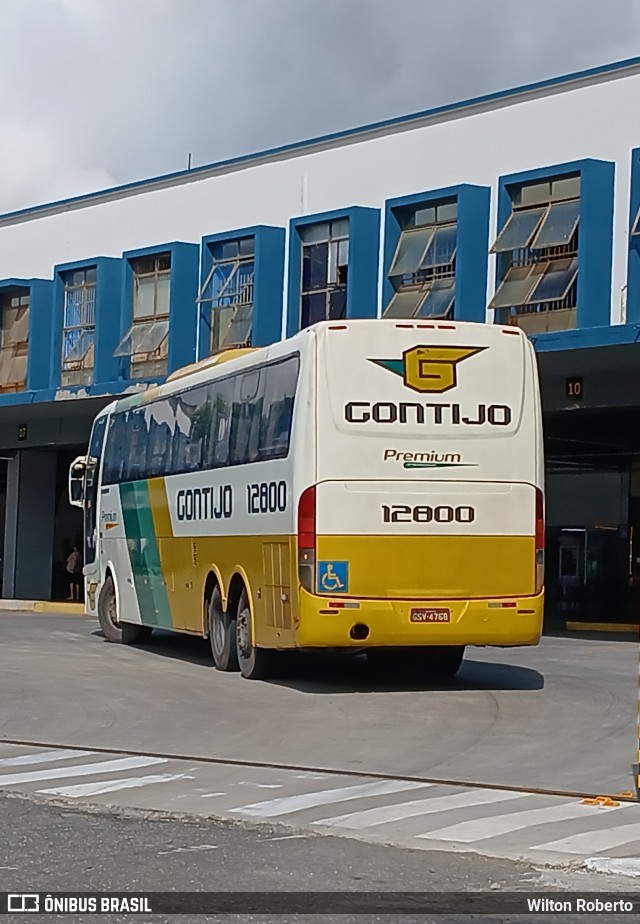 Empresa Gontijo de Transportes 12800 na cidade de Governador Valadares, Minas Gerais, Brasil, por Wilton Roberto. Número da foto: #12570557.