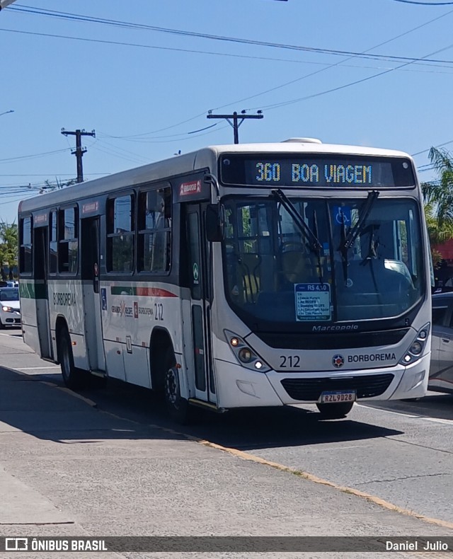 Borborema Imperial Transportes 212 na cidade de Recife, Pernambuco, Brasil, por Daniel  Julio. Número da foto: #12571789.