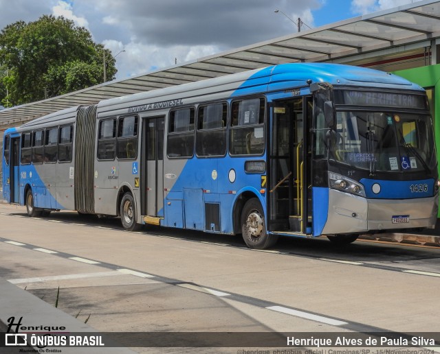 VB Transportes e Turismo 1426 na cidade de Campinas, São Paulo, Brasil, por Henrique Alves de Paula Silva. Número da foto: #12571033.