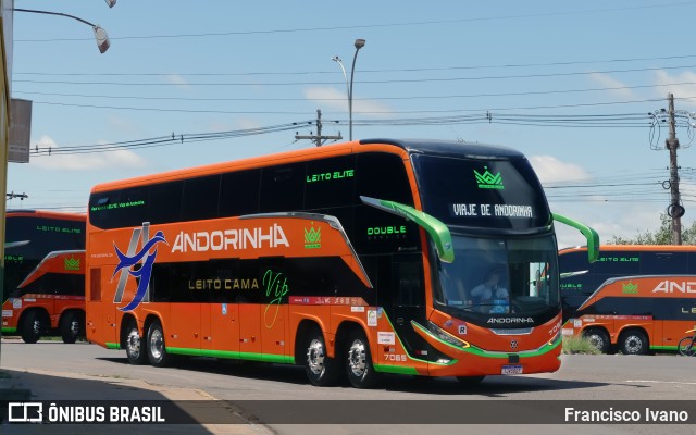 Empresa de Transportes Andorinha 7065 na cidade de Presidente Prudente, São Paulo, Brasil, por Francisco Ivano. Número da foto: #12570822.