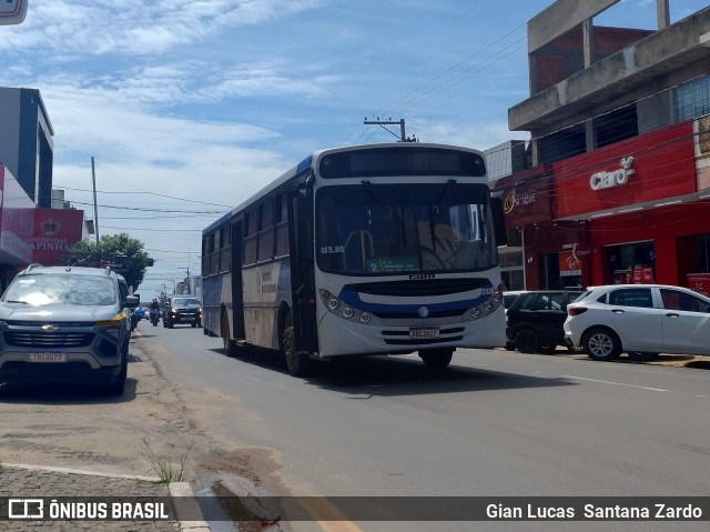 Transvida Transporte Coletivo 2036 na cidade de Ji-Paraná, Rondônia, Brasil, por Gian Lucas  Santana Zardo. Número da foto: #12572175.