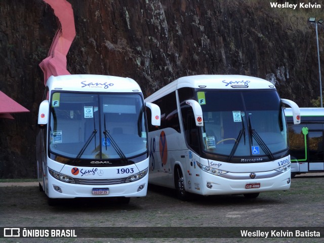 Sango Transportes Turísticos 1903 na cidade de Campinas, São Paulo, Brasil, por Weslley Kelvin Batista. Número da foto: #12572045.